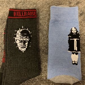 Horror movies socks (Brand new)